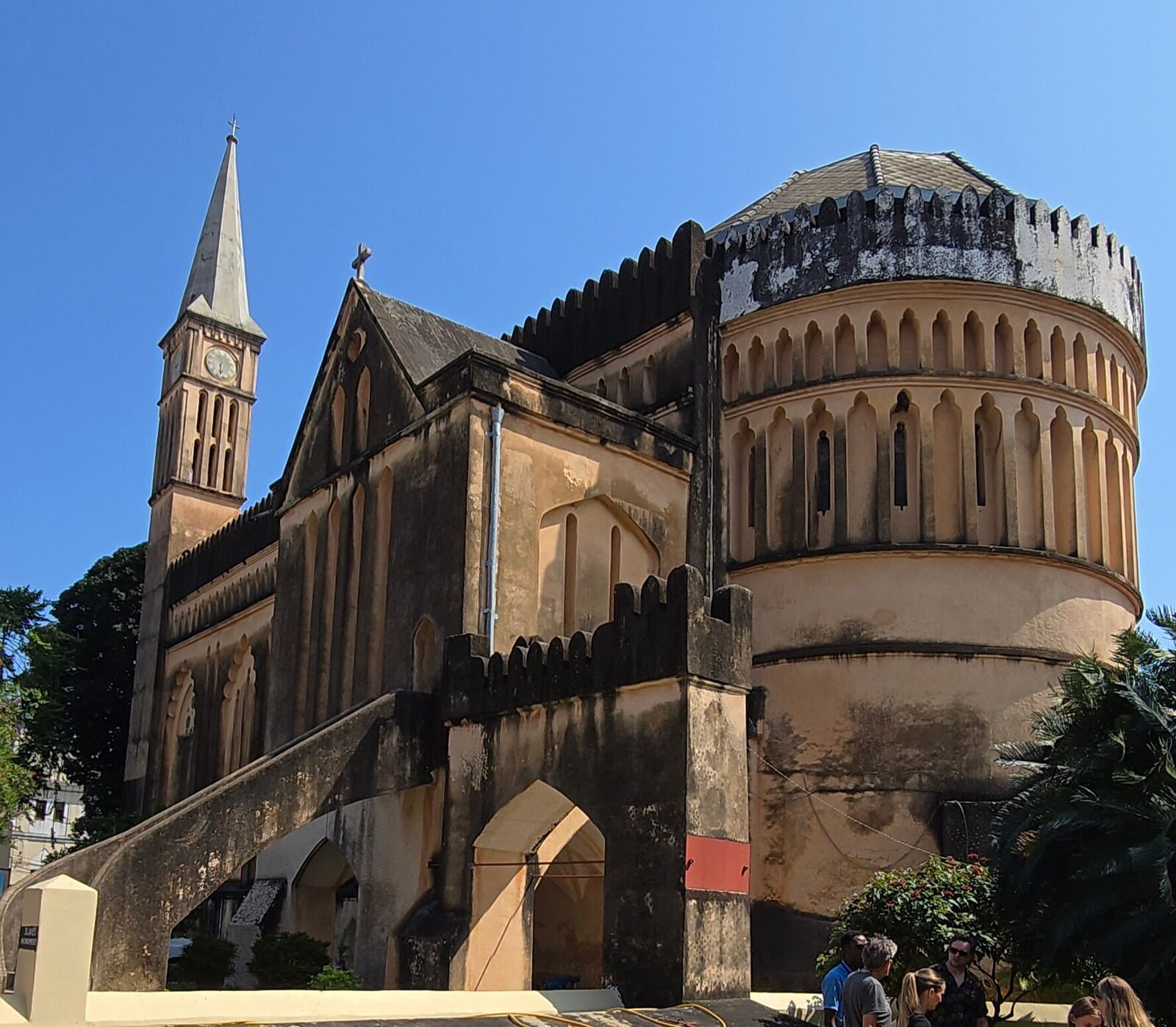 Anglican Cathedral at the former slave market in Stone Town